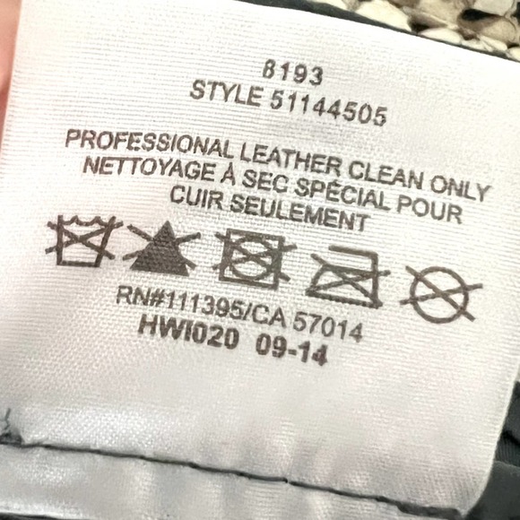 NWT Tory Burch Leather Jacket —Perry - Picture 9 of 10